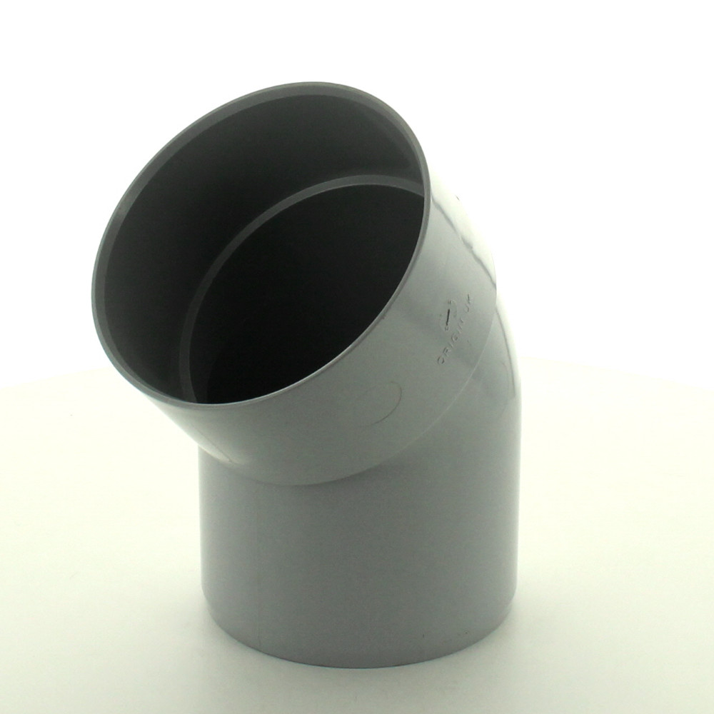 Mm Short Radius Bend Solvent Socket Spigot Ind Fittings