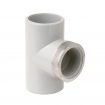 Durapipe Corzan Tees 90 degrees threaded branch with reinforcing ring