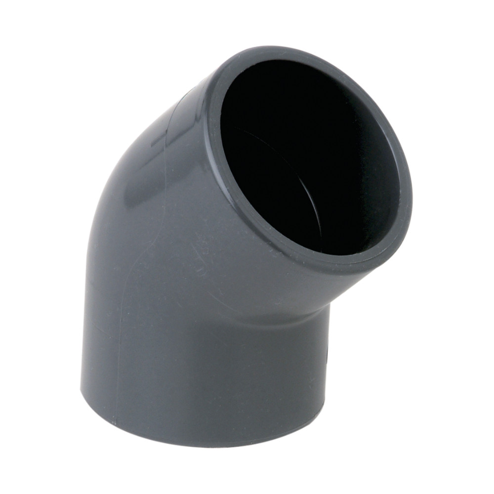 PVC 45 Deg Elbow - Ind Fittings