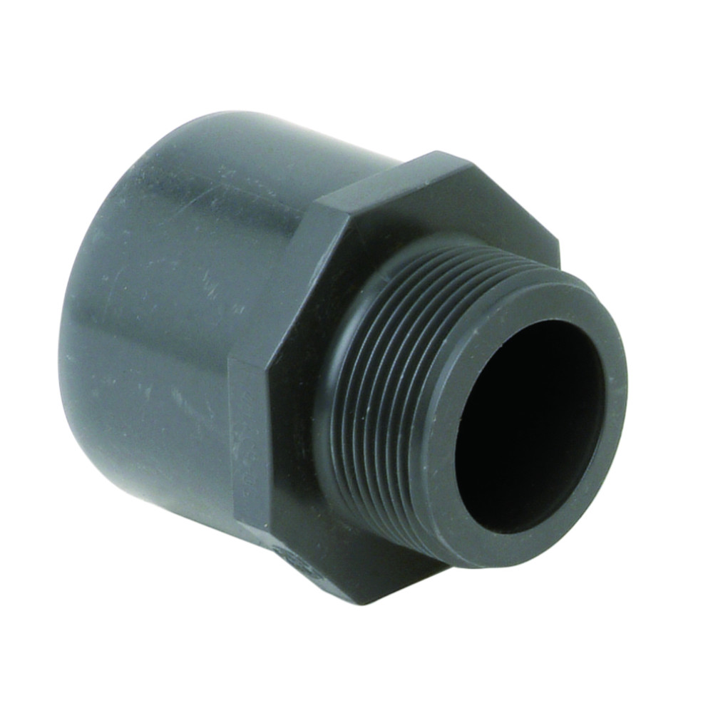 PVC Male BSP Adaptor - Plain Socket/Threaded Male - Ind Fittings