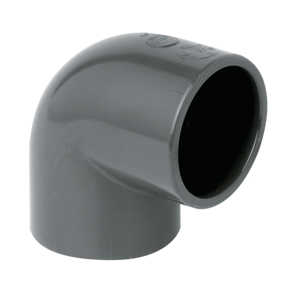 PVC 90 Deg Elbow Plain - Ind Fittings