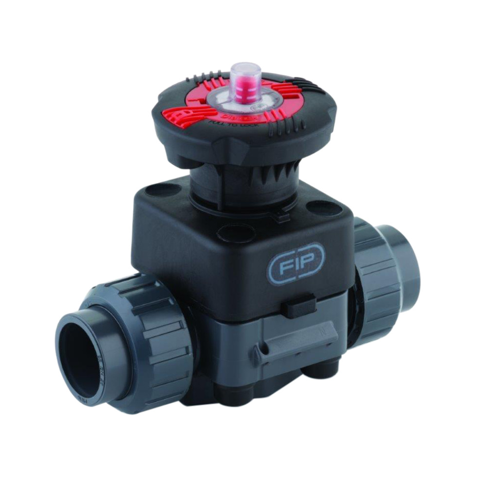 PVC D/U Diaphragm Valve PVC-U/EPDM - Ind Fittings