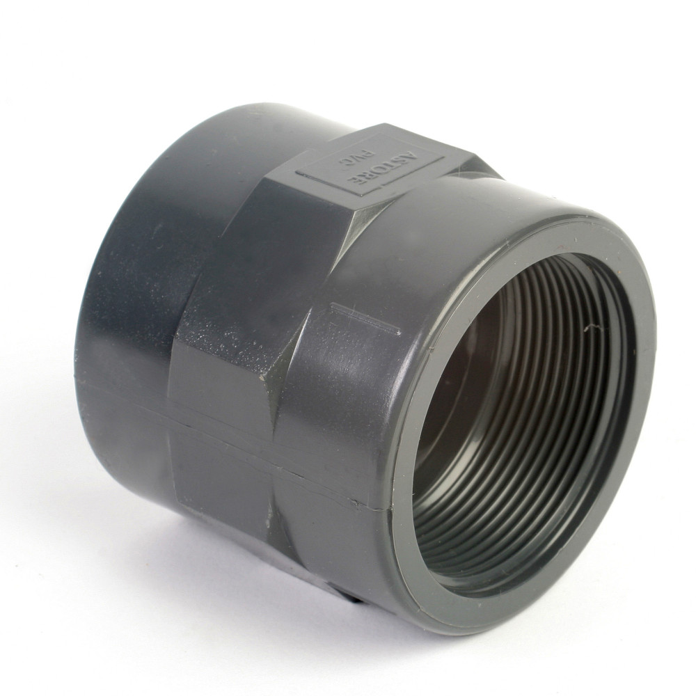 Abs Socket Plain Bsp - Ind Fittings