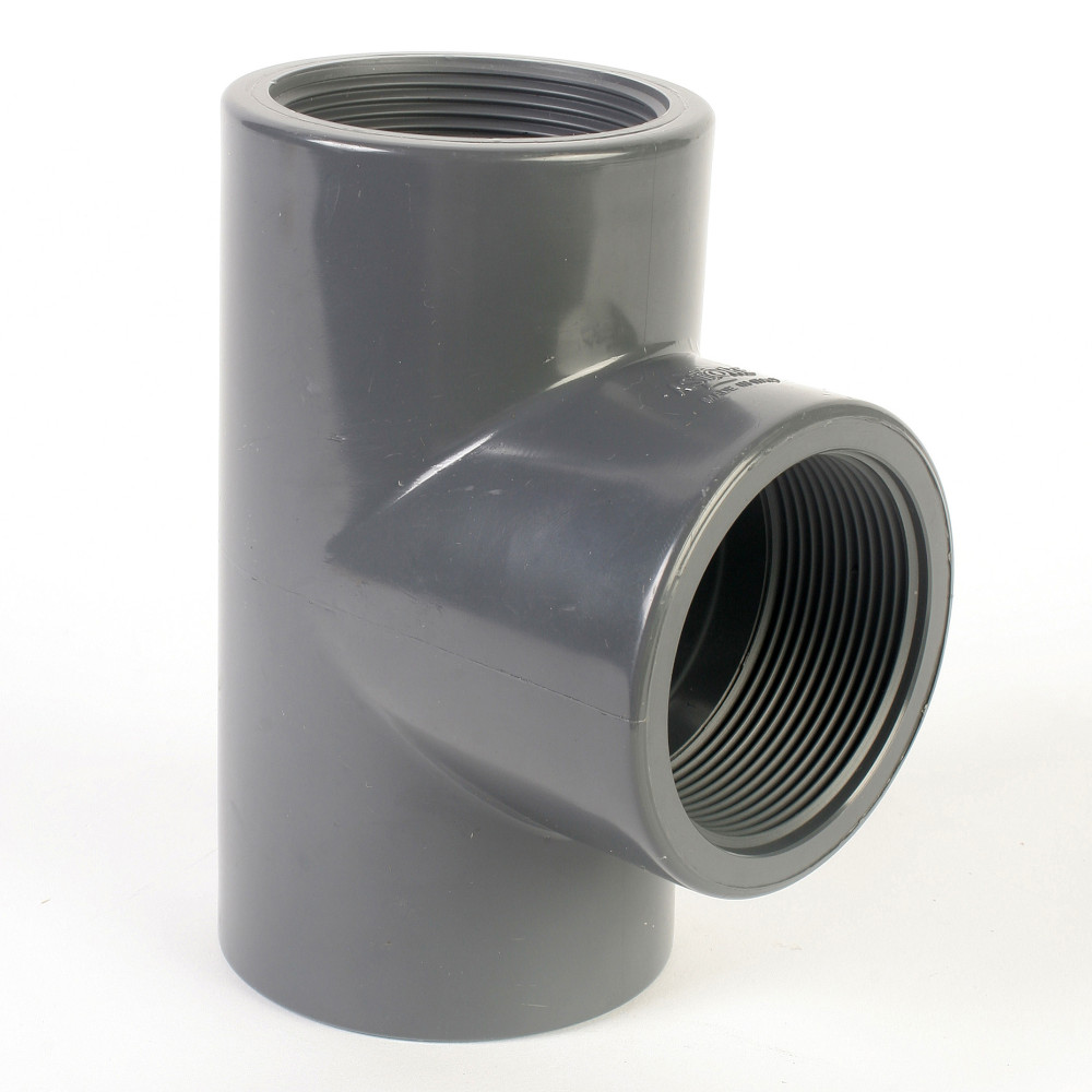 PVC Tee Threaded Ind Fittings